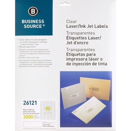 Business Source Label, Address, Lsr, 1/2X1.75 2000PK BSN26121